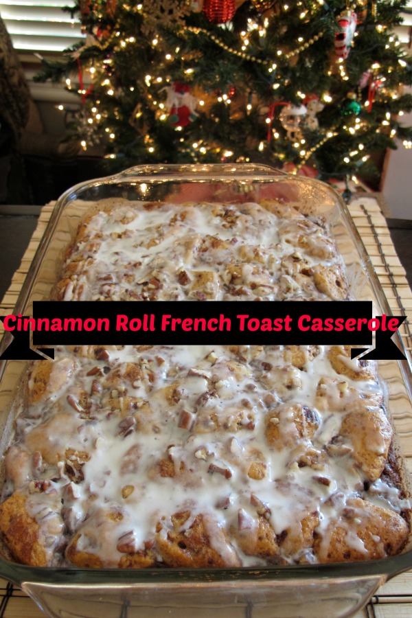 Cinnamon roll Casserole